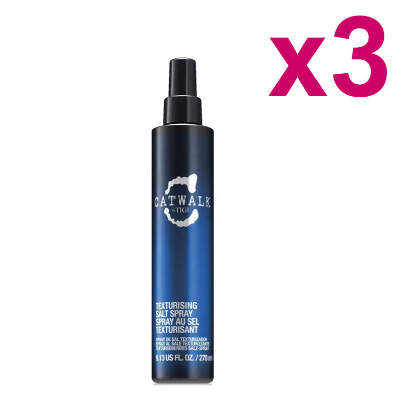 TIGI Kit Catwalk Texturising Salt Spray 270ml 3 Pezzi