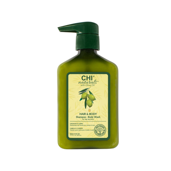FAROUK CHI Olive Organics Hair & Body Shampoo 340ml