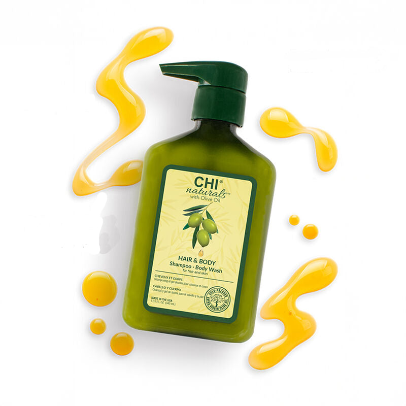 FAROUK CHI Olive Organics Hair & Body Shampoo 340ml
