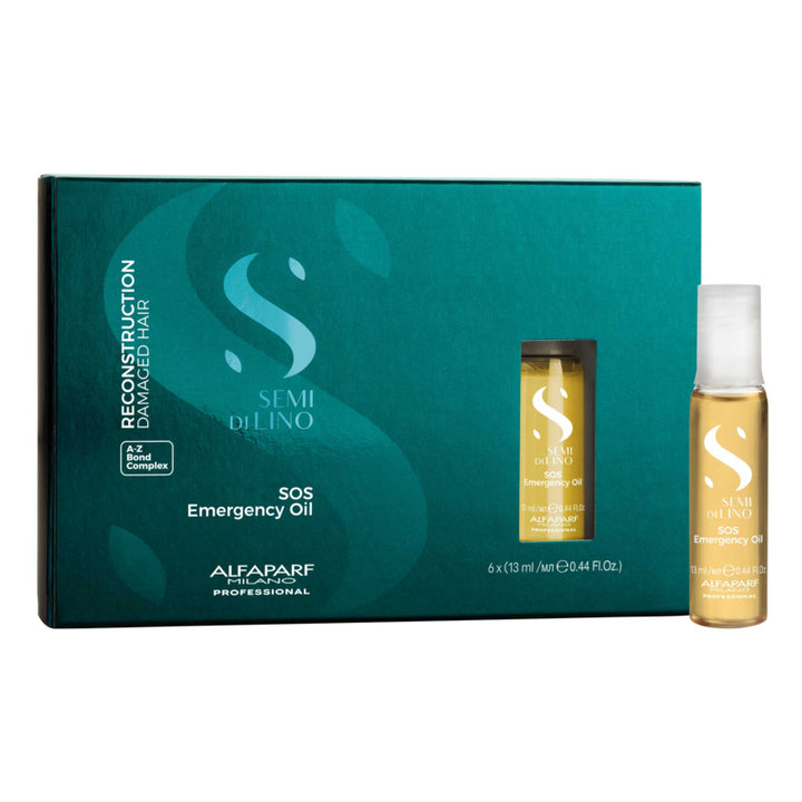 ALFAPARF MILANO Semi Di Lino Sos Emergency Oil 6x13ml
