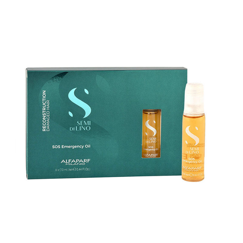 ALFAPARF MILANO Semi Di Lino Sos Emergency Oil 6x13ml