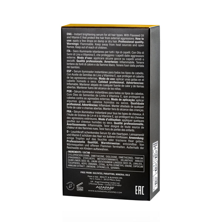 ALFAPARF MILANO Semi Di Lino Cristalli Liquidi 30ml