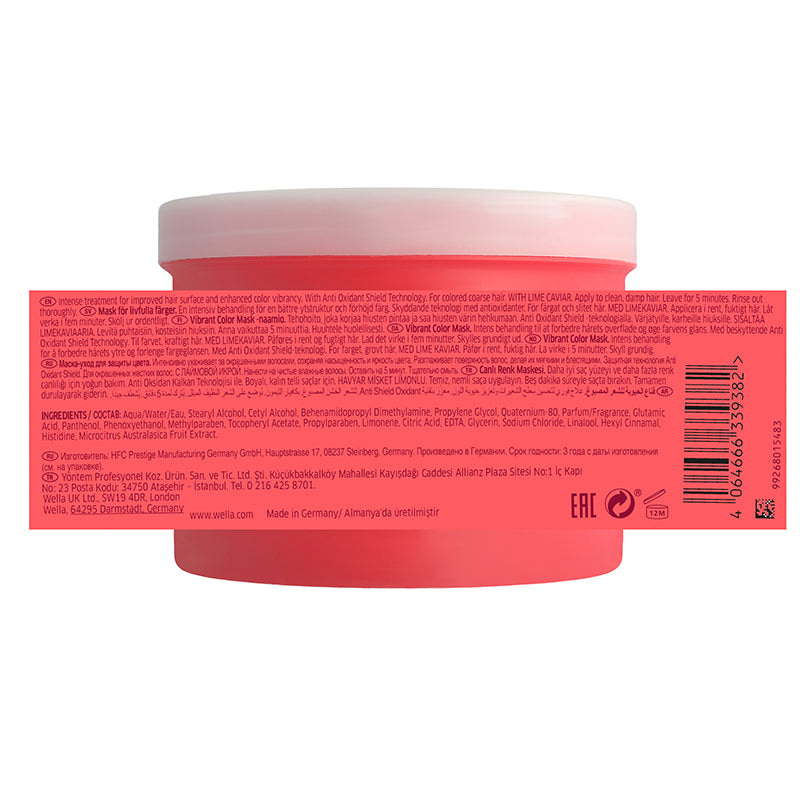WELLA PROFESSIONALS Invigo Color Brilliance Maschera Capelli Spessi 500ml