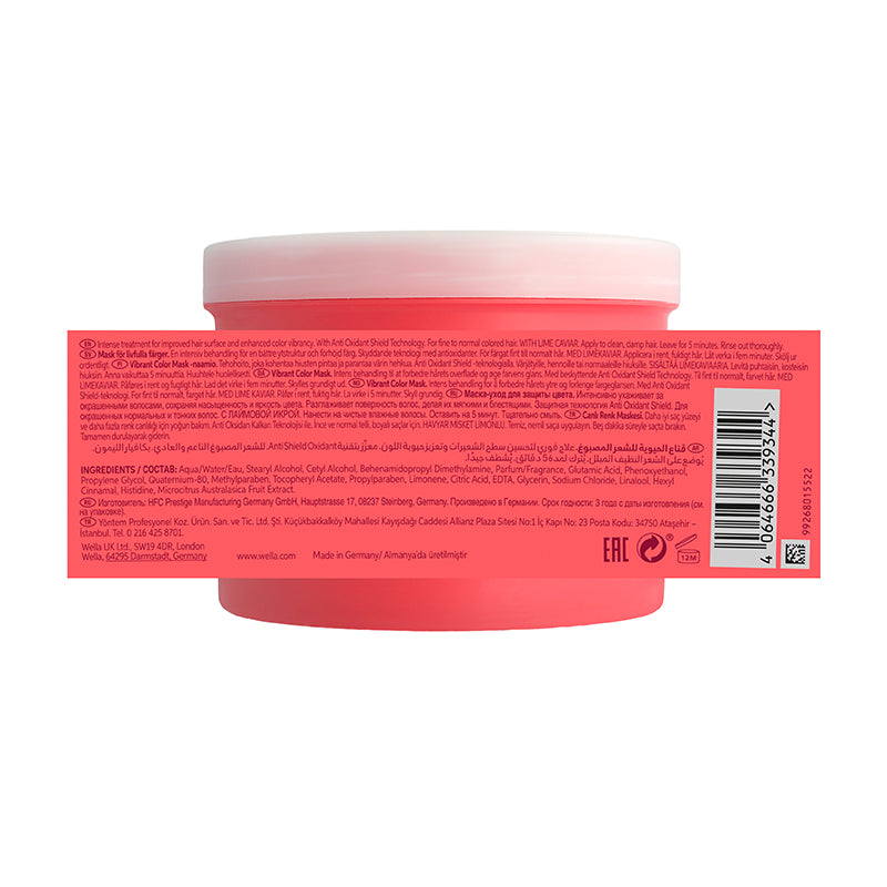 WELLA PROFESSIONALS Invigo Color Brilliance Maschera Capelli Sottili/Normali 500ml