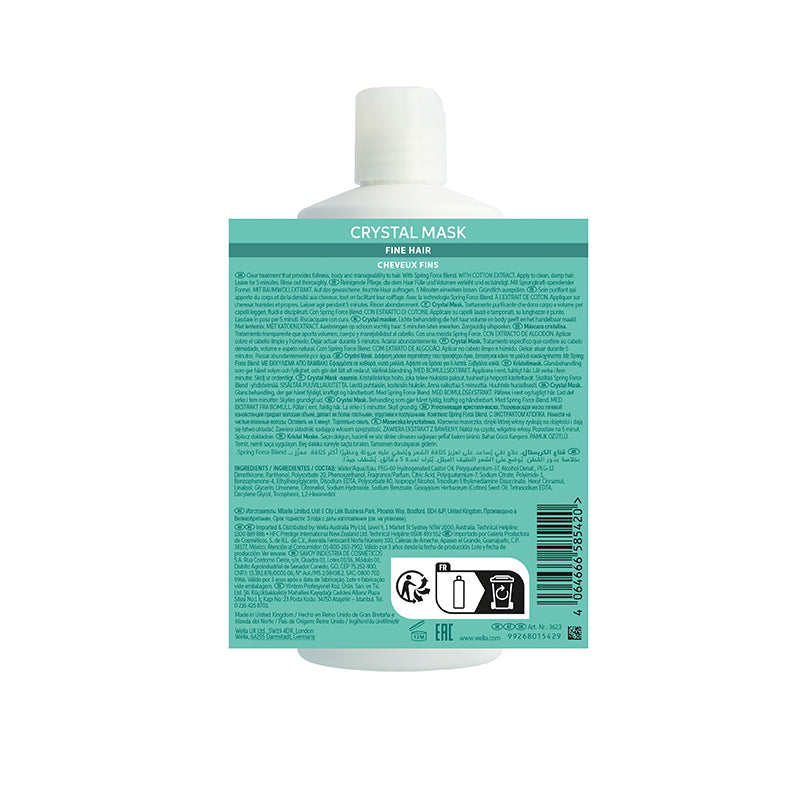 WELLA PROFESSIONALS Invigo Volume Boost Crystal Mask 500ml
