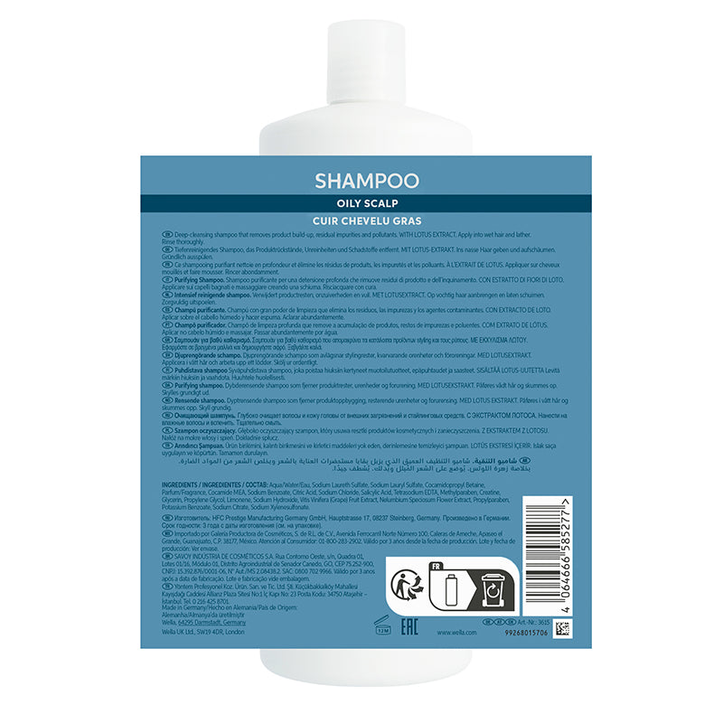 WELLA PROFESSIONALS Invigo Scalp Balance Oily Scalp Shampoo 1000ml