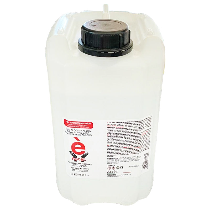 ASCET Gel Mani Igienizzante Base Alcolica al 70% 5L