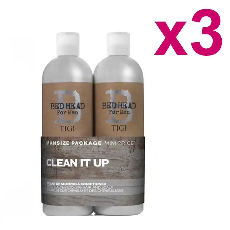 TIGI Kit Bed Head Clean Up Tween Duo 3 PEZZI