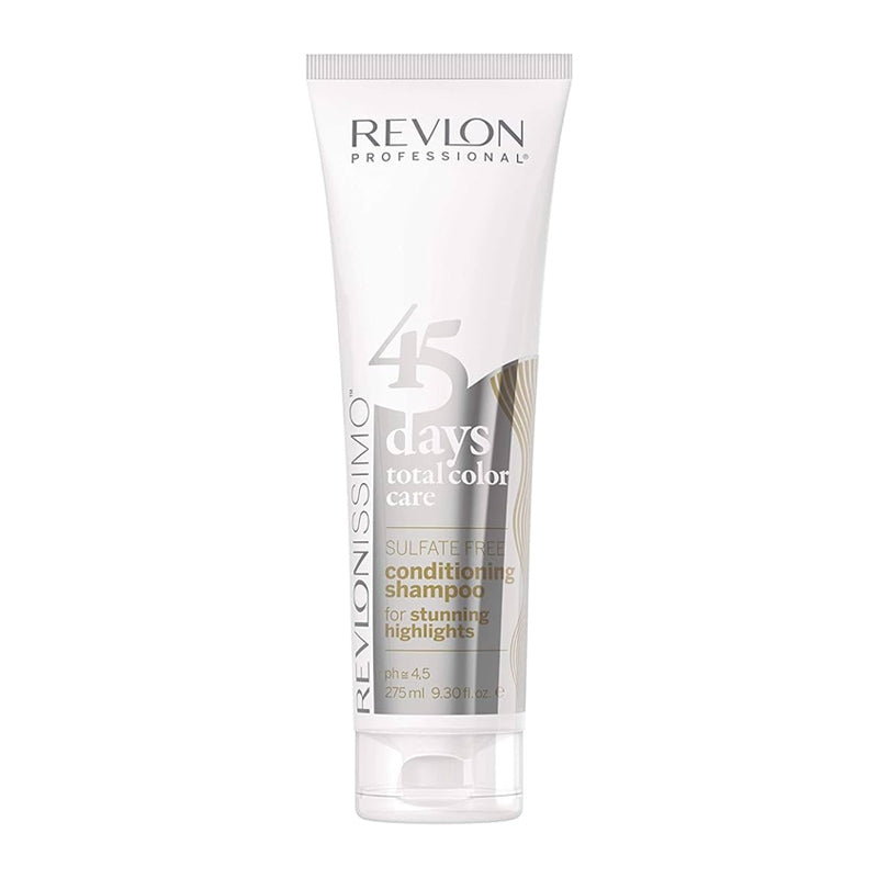 REVLON PROFESSIONAL 45 Days Total Color Care Stunning Highlights Shampoo 275ml
