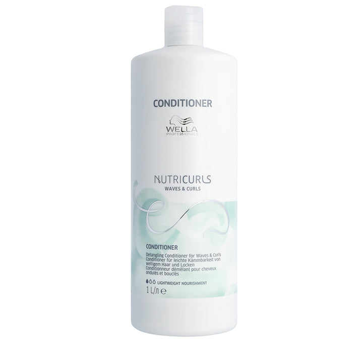 WELLA PROFESSIONALS Nutricurls Waves & Curls Conditioner 1000ml