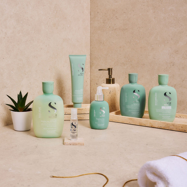 ALFAPARF MILANO Kit Semi Di Lino Calming Micellar Low Shampoo 250ml + Calming Tonic 125ml