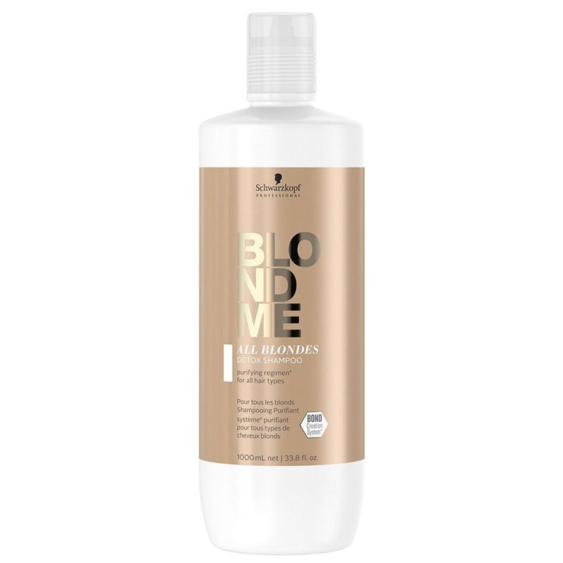 SCHWARZKOPF BlondMe All Blondes Detox Shampoo 1000ml