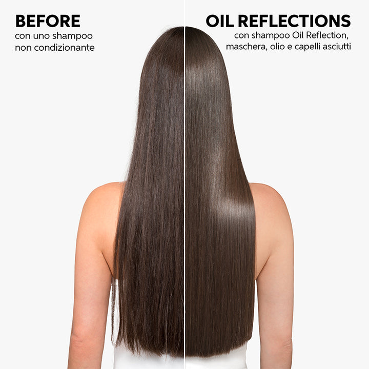 WELLA Kit Oil Reflections Shampoo 250ml + Mask 150ml + Conditioner 200ml + Olio 100ml