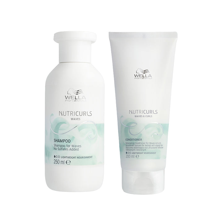 WELLA Kit Nutricurls Waves Shampoo 250ml + Conditioner 200ml