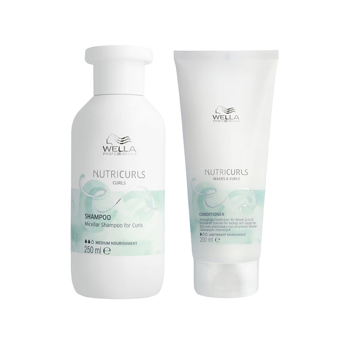 WELLA Kit Nutricurls Curls Shampoo 250ml + Conditioner 200ml