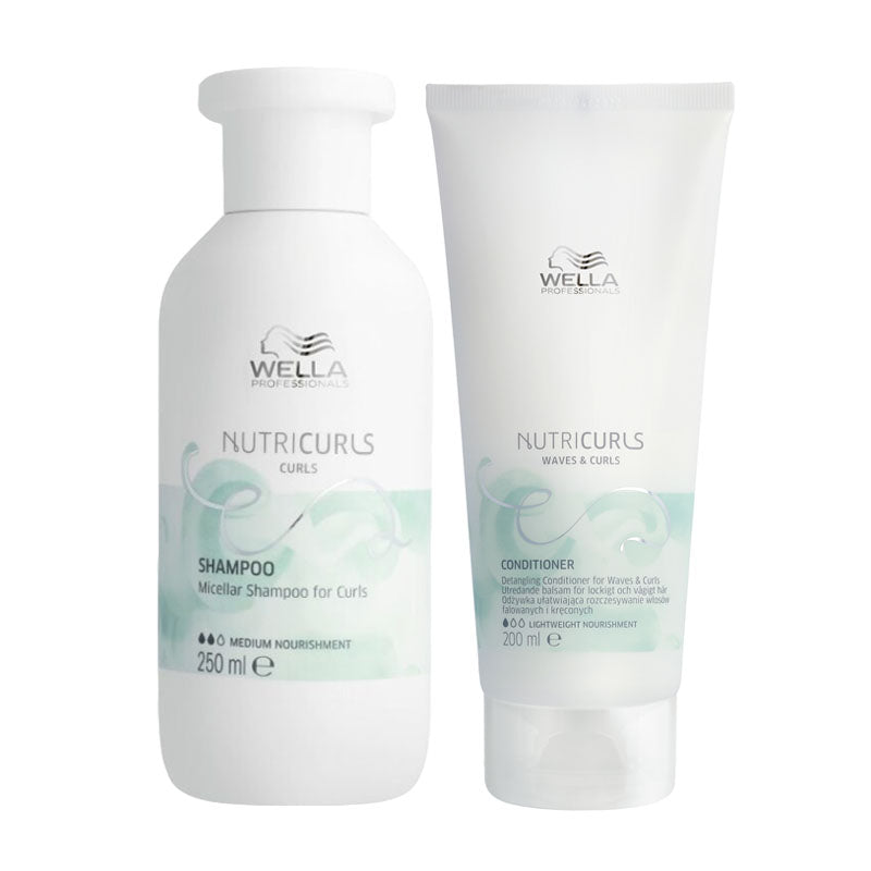 WELLA Kit Nutricurls Curls Shampoo 250ml + Conditioner 200ml