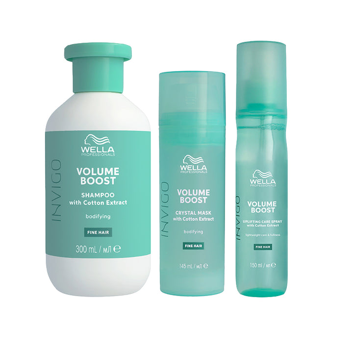 WELLA PROFESSIONALS Kit Invigo Volume Boost Bodyfing Shampoo 300ml + Mask 145ml + Spray 150ml