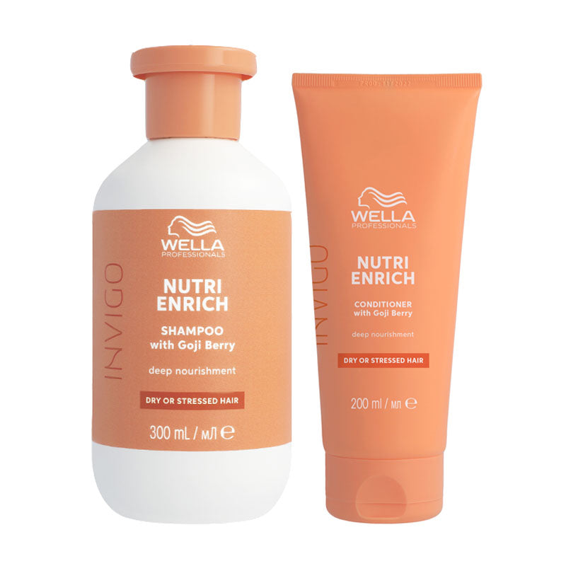WELLA Kit Invigo Nutri-Enrich Shampoo Nutriente 300ml + Balsamo 200ml