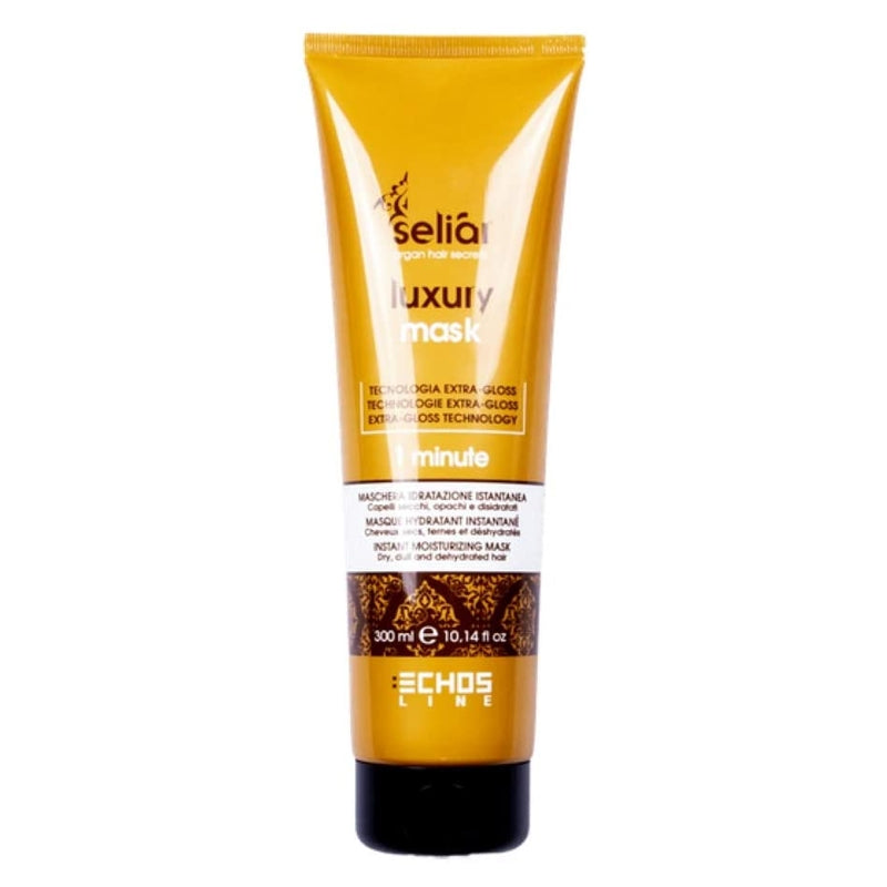 ECHOSLINE Seliàr Luxury Mask - Capelli Secchi, Opachi e Disidratati 300ml