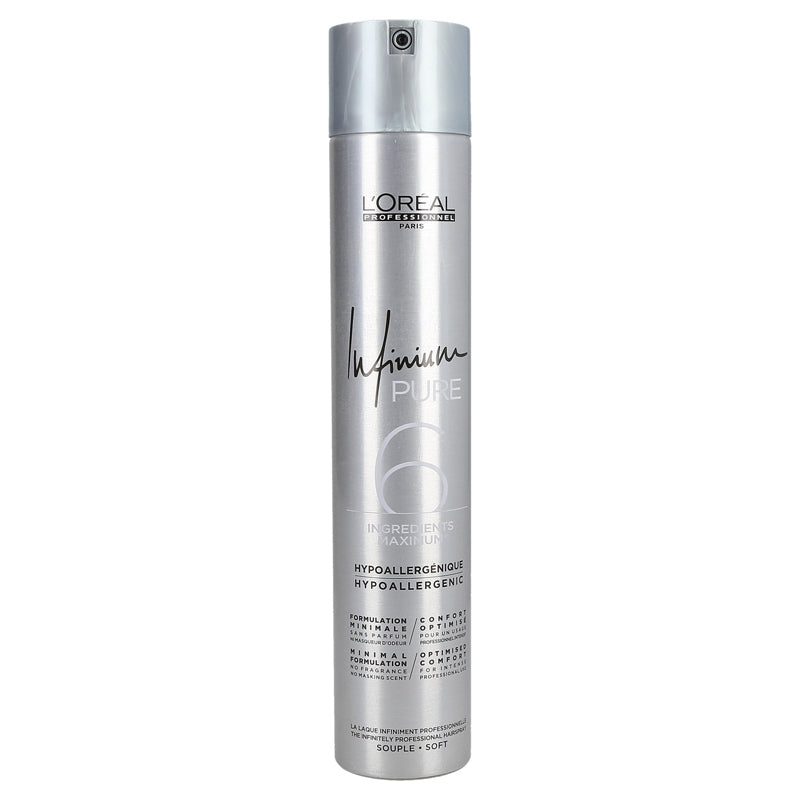 L'OREAL Infinium Pure 6 Hairspray Souple - Soft 500ml