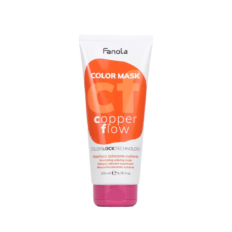 FANOLA Color Mask Copper Flow 200ml, prodotto professionale per capelli (immagine 1)