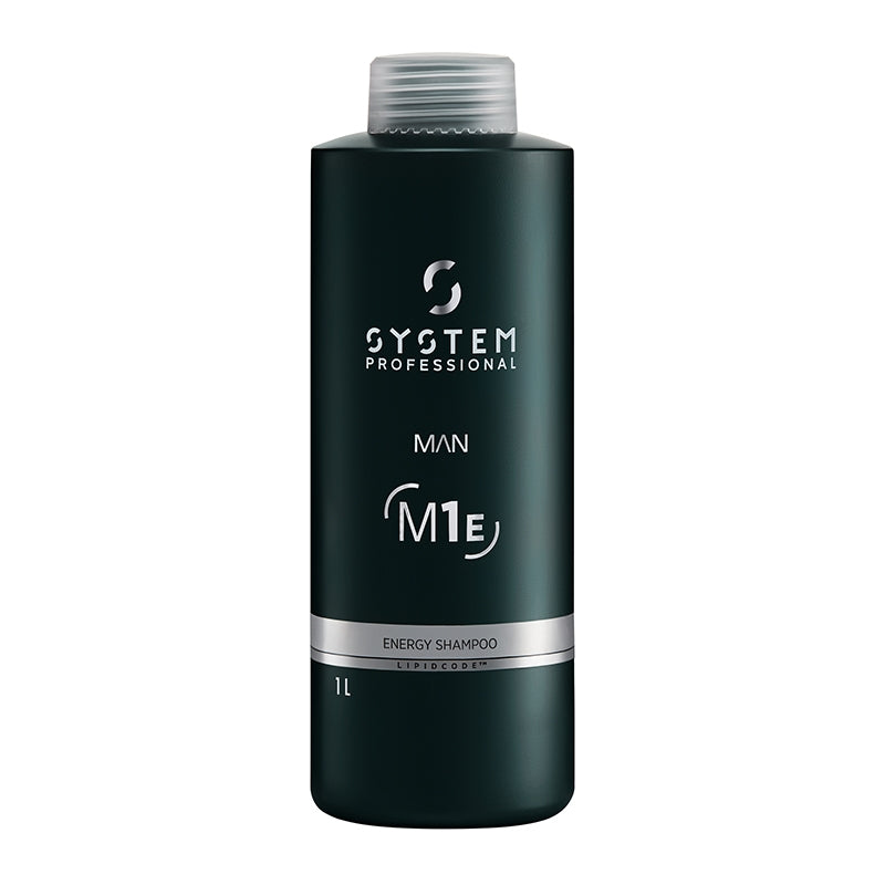 SYSTEM PROFESSIONAL Man Energy Shampoo Per Capelli Forti 1000ml