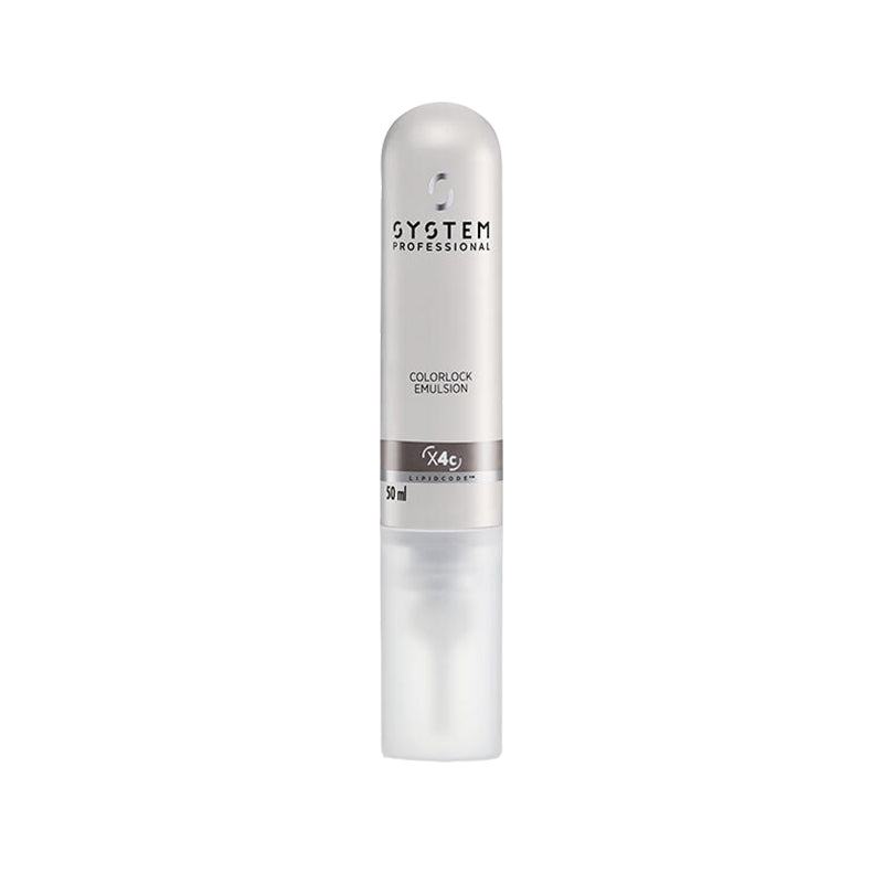 SYSTEM PROFESSIONAL Extra Colorlock Emulsion Stabilizzatore Post Colore 50ml, prodotto professionale per capelli