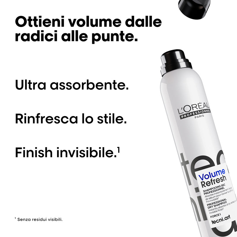 L'OREAL Tecni Art Volume Refresh Dry Shampoo 200ml