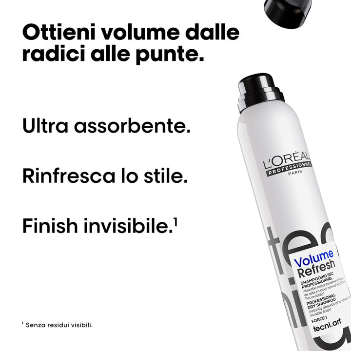 L'OREAL Tecni Art Volume Refresh Dry Shampoo 200ml