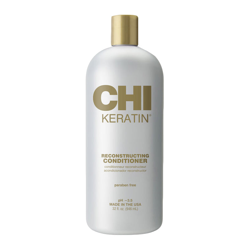 FAROUK CHI Keratin Reconstructing Conditioner 946ml, balsamo professionale per capelli